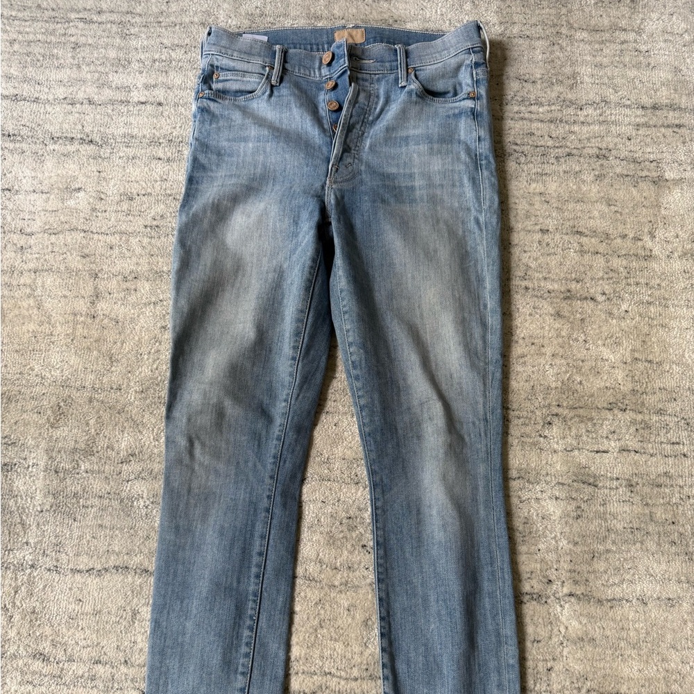 Mother Jeans The Stunner Ankle Frey Tinge Sz 26